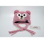 Dětská pletená čepice Pavoouk, podšitá 23224 – růžová (47-53cm)